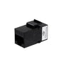 CAT6 SNAP? IN COUPLER BLACK 25 PACK