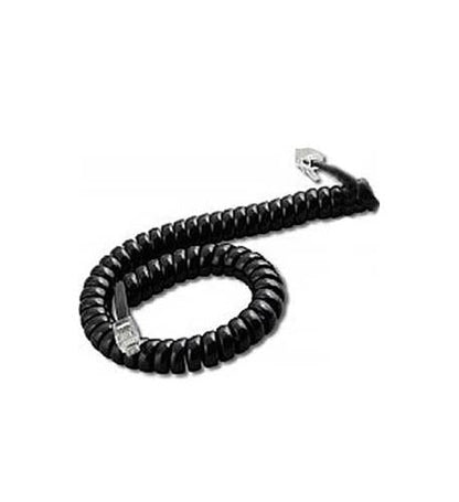 CORD COILED 6 CON. 15' BLACK