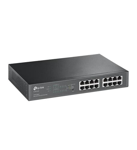 16-Port Gigabit Easy Smart Switch, 8 POE