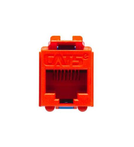 MODULE, CAT 5e, HD, ORANGE
