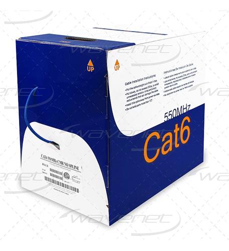 CAT6 550 MHz NO SPLINE GREEN