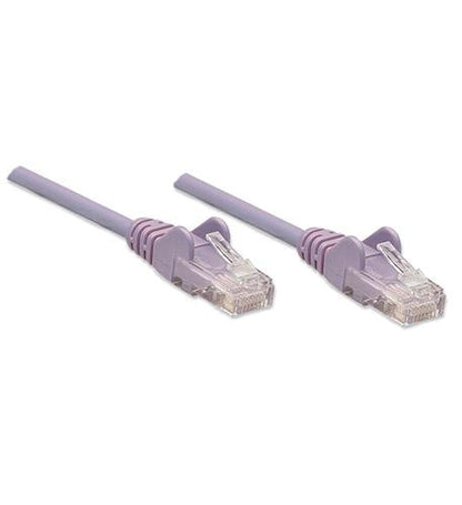 CAT6e BOOT PATCH CORD 7 FT PURPLE