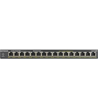 16 PORT GIG POEplus SWITCH