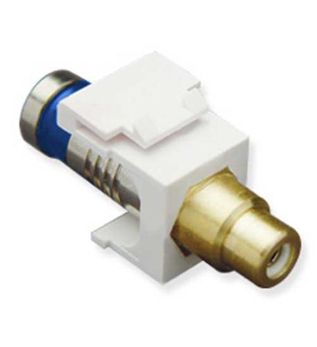 MODULE, CRIMP, RCA, RG6Q, WH INS, WHITE