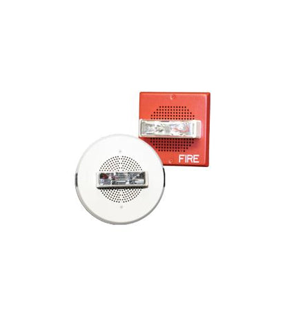 Wall-Mount Speaker-Strobe Red