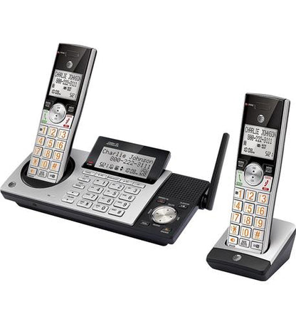 2 handset answering system w/dual CID