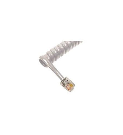 GCHA444012-FPG 12' PEARL GY Handset Cord