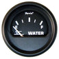 Faria Euro Black 2" Tank Level Gauge - Potable Water [12830]