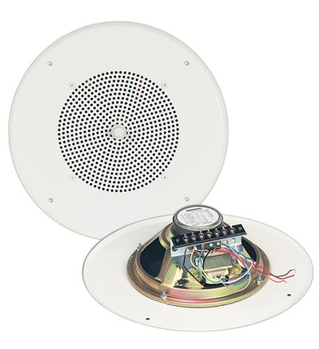 CEILING SPEAKER, 8 INCH BRIGHT WHITE