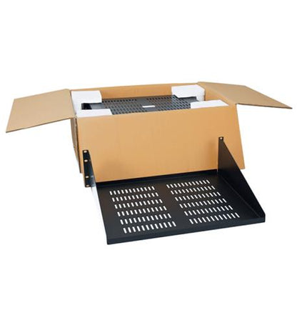 RACK SHELF, 15in SINGLE VENTED,3RMS, 2PK