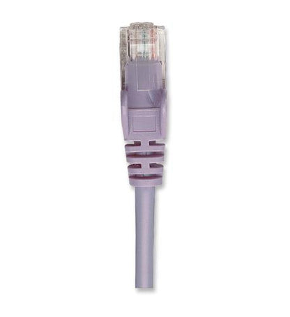 CAT5e BOOT PATCH CORD 5 FT PURPLE