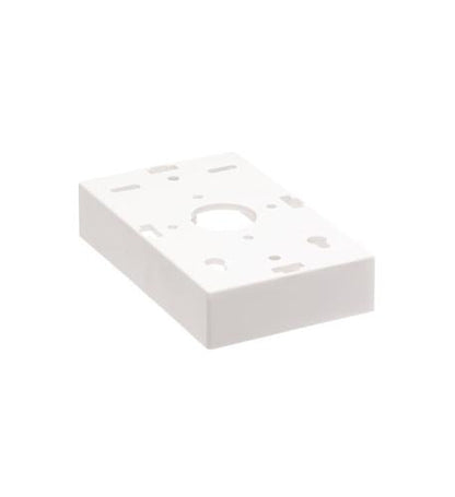 MOUNTING BOX, LOW-PROFILE, 1-GANG, IVORY
