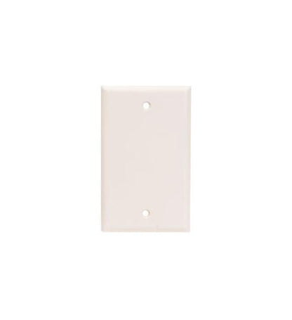 Flush Wall Plate Blank - Almond