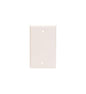 Flush Wall Plate Blank - Almond