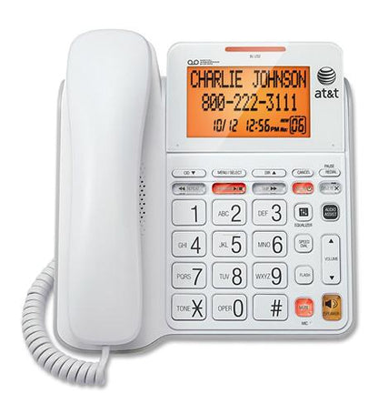 Corded Answering System w/Large Display