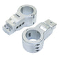 PTM Watersports Board Rack Mounts - 2.5" Pipe Clamp - Silver [P13198-2500TEBCL]