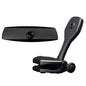 PTM Watersports Mirror/Bracket Kit w/VR-140 Elite Mirror  ZXR-320 (Black) [P12848-1320TEBBK]