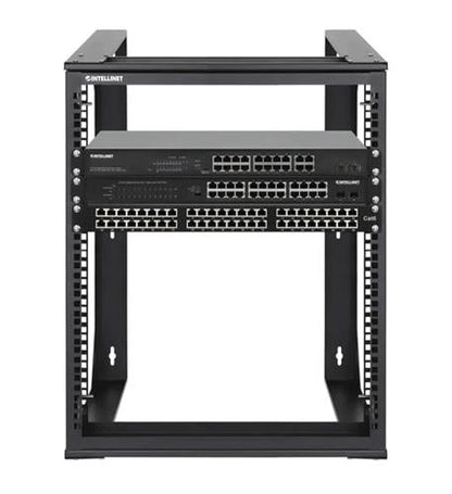 12U OPEN FRAME WALL RACK