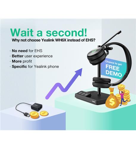 130003 Yealink Headset Adapter EHS40 USB