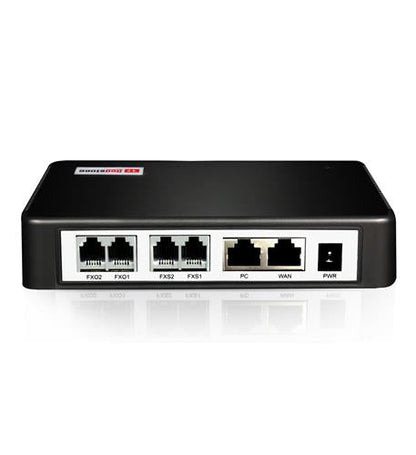 2FXS and 2FXO ports, 2 Giga ETH