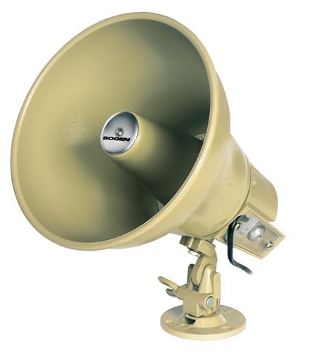 Bogen 15 watt Amplified Horn
