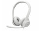 Logitech H390 Wired Headset for PC/Laptop, Off-white - headset