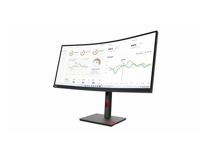 T34w-30, 34 inch WQHD Curved Docking monitor with LTS stand with phone slot