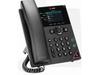 Poly VVX 250 4-Line IP Phone and PoE-enabled WW