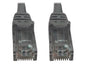 Eaton Tripp Lite Series Cat6a 10G Snagless Molded UTP Ethernet Cable (RJ45 M/M), PoE, Gray, 7 ft. (2.1 m)