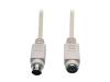 Eaton Tripp Lite Series PS/2 Keyboard or Mouse Extension Cable (Mini-DIN6 M/F), 10 ft. (3.05 m)