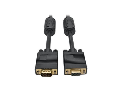 Eaton Tripp Lite Series VGA High-Resolution RGB Coaxial Cable (HD15 M/F)), 3 ft. (0.91 m)
