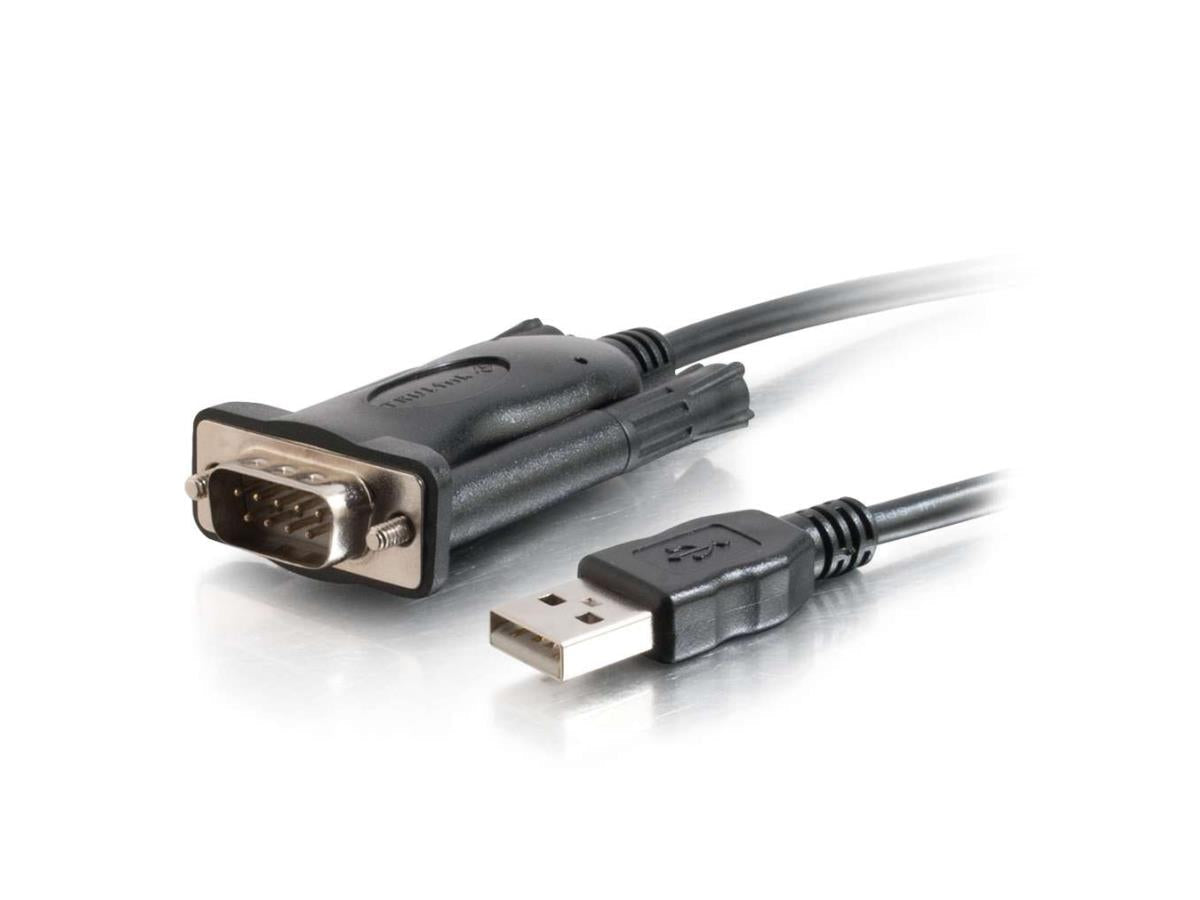 USB TO DB9 MALE SERIAL ADPTR W/THUMBS