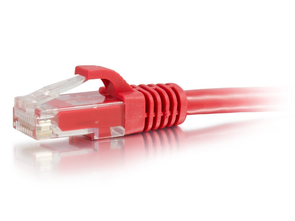 10FT CAT6A SNAGLESS UTP CABLE-RED