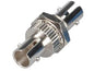 Fiber Optic Coupling - Singlemode, Simplex, Ceramic Sleeve, Round, ST-ST, Silver