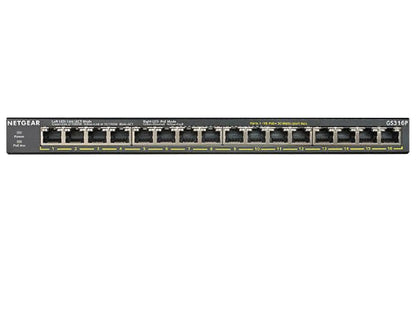 16 PORT GIG POE UNMGD