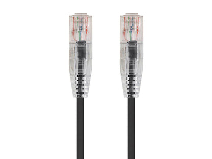 SLIMRUN CAT6 UTP CABLE-10FT BLACK