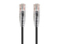 SLIMRUN CAT6 UTP CABLE-10FT BLACK