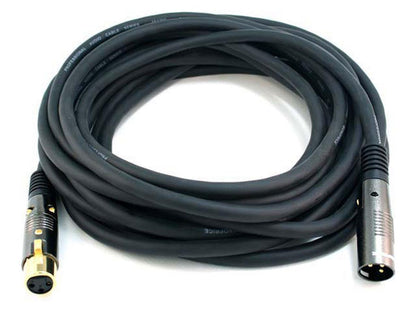 XLR M TO XLR F 16AWG CABLE 25FT
