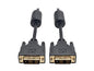 Eaton Tripp Lite Series DVI Single Link Cable, Digital TMDS Monitor Cable (DVI-D M/M), 20 ft. (6.09 m)