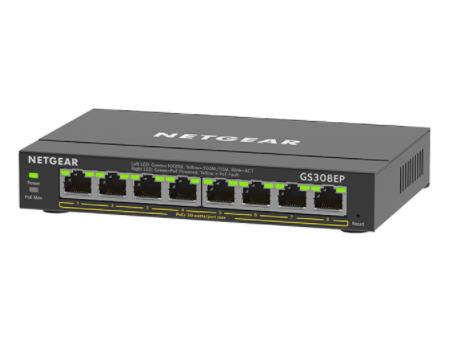 NETGEAR Plus GS308EP - switch - 8 ports - managed