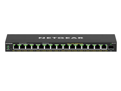16-PORT POE+ GIGABIT ETHERNET PLUS SWITCH (180W) WITH 1 SFP PORT