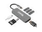USB C Hub Multiport Adapter, 7-in-1 Hub (4K HDMI, 3 USB 3.0, SD & microSD Card Reader, 87W Charging)