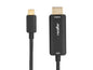 Premium 3ft (1m) USB-C to HDMI Cable M/M - 4K 60Hz - 3ft / 3 ft (1m) - Supports up to 3840 x 2160 @ 60Hz - USB Type C to HDMI Male to Male - Black