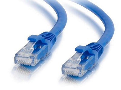 C2G 15FT CAT6A BLUE SLIM ETHERNET