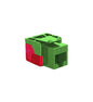 MODULE, CAT 6, EZ, GREEN