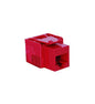 MODULE, CAT 6, EZ, RED