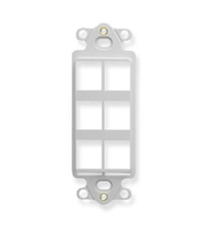 INSERT, DECOREX, HD, 6-PORT, WHITE