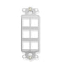 INSERT, DECOREX, HD, 6-PORT, WHITE