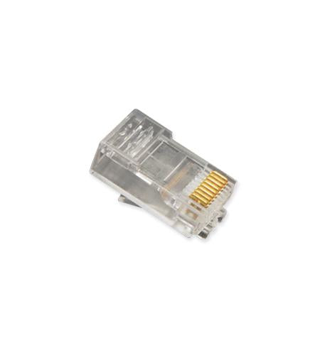 PLUG, 8P8C, CAT 5E, STRANDED, 100PK