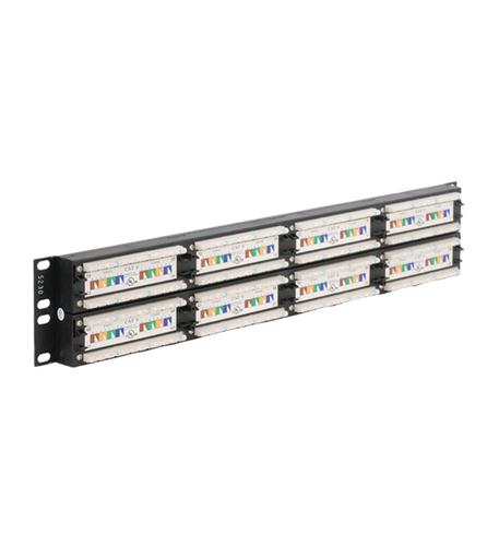 PATCH PANEL, CAT 6, 48-PORT, 2 RMS